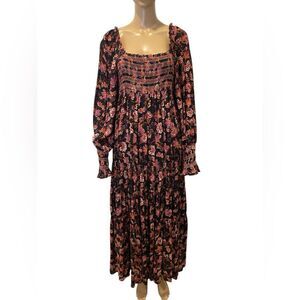 Free People Floral  Sweet Escape Maxi Dress size M
